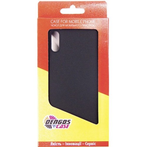 Чехол для мобильного телефона Dengos Carbon Xiaomi Redmi 9A, black (DG-TPU-CRBN-86) (DG-TPU-CRBN-86)