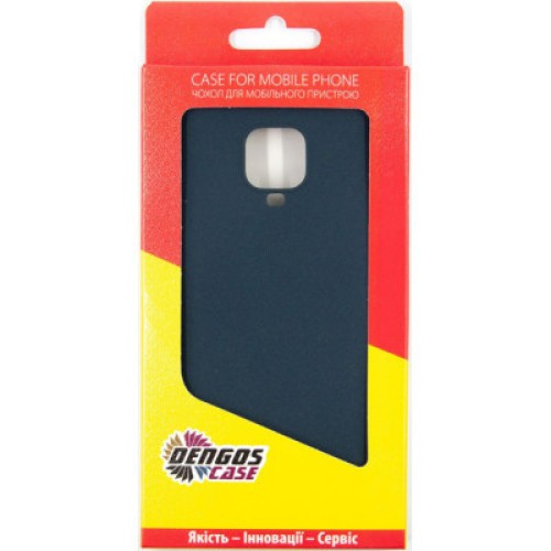 Чехол для мобильного телефона Dengos Carbon Xiaomi Redmi Note 9s, blue (DG-TPU-CRBN-93) (DG-TPU-CRBN-93)