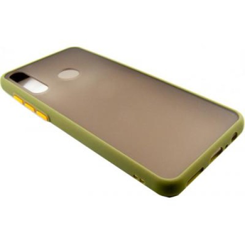 Чехол для мобильного телефона Dengos Matt Huawei Y6P, green (DG-TPU-MATT-55) (DG-TPU-MATT-55)