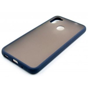 Чехол для мобильного телефона Dengos Matt Samsung Galaxy M11, blue (DG-TPU-MATT-48) (DG-TPU-MATT-48)
