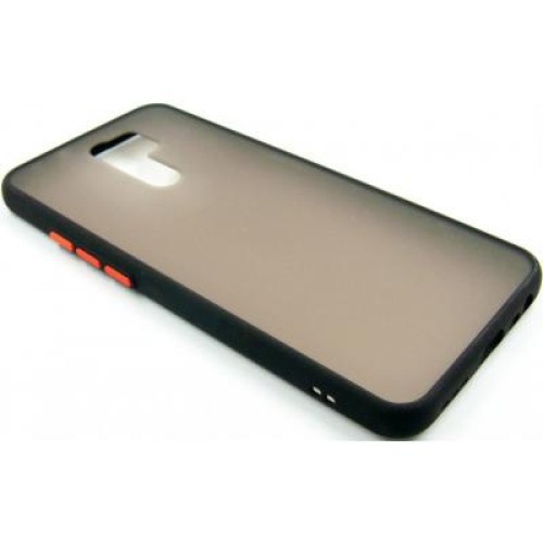 Чехол для мобильного телефона Dengos Matt Xiaomi Redmi 9, black (DG-TPU-MATT-57) (DG-TPU-MATT-57)