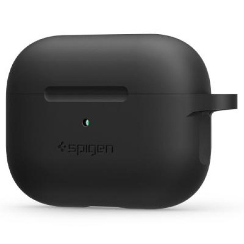 Чехол для наушников Spigen Airpods Pro Silicone Fit, Black (ASD00533)