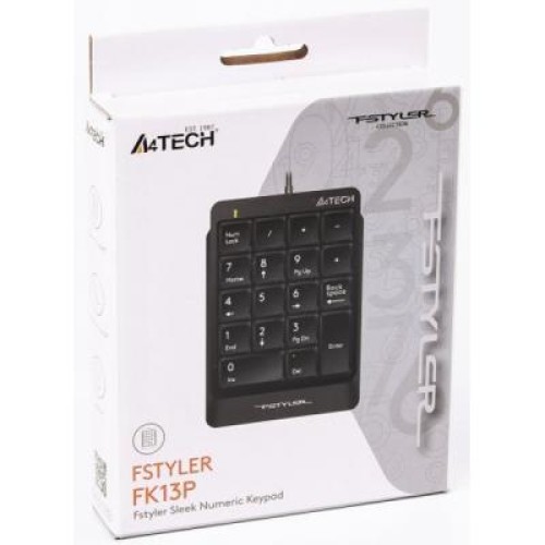 Клавиатура A4Tech FK13P Black