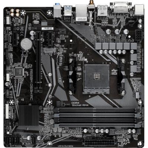 Материнская плата GIGABYTE A520M DS3H AC