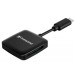 Считыватель флеш-карт Transcend USB 3.2 Gen 1 Type-C SD/microSD Black (TS-RDC3)
