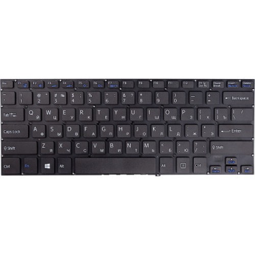 Клавиатура ноутбука Sony Vaio FIT 14E черн (KB310790)