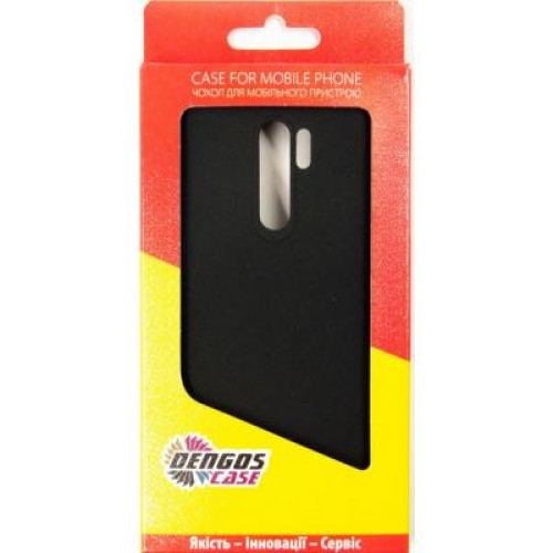 Чехол для мобильного телефона Dengos Carbon Xiaomi Redmi 9 (black) (DG-TPU-CRBN-84)
