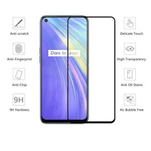 Стекло защитное Drobak Realme V5 Full Cover Full Glue (Black) (222225) (222225)
