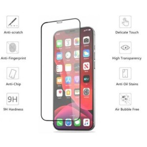Стекло защитное Drobak Apple iPhone 12 Pro Max (Black) (222294) (222294)