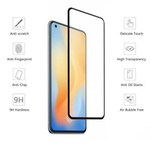 Стекло защитное Drobak Vivo Y30 Full Cover Full Glue (Black) (222230) (222230)