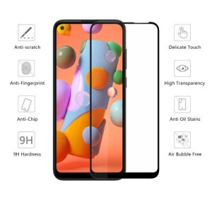 Стекло защитное Drobak Samsung A11 (Black) (121276) (121276)