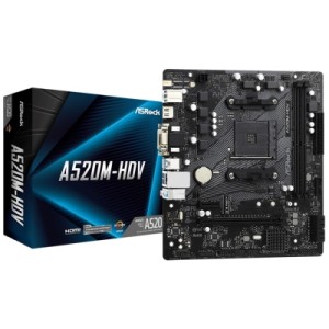 Материнська плата ASRock A520M-HDV