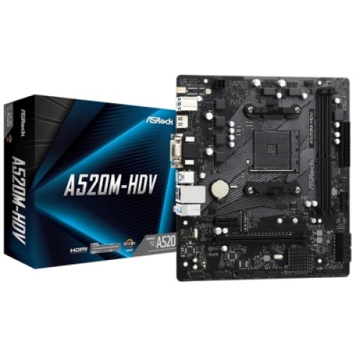 Материнская плата ASRock A520M-HDV