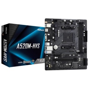 Материнська плата ASRock A520M-HVS