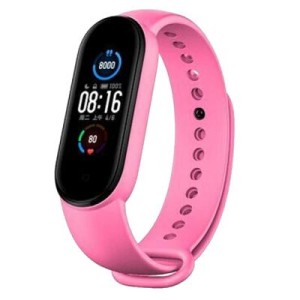 Ремешок для фитнес браслета Armorstandart Superhero Edition для Xiaomi Mi Band 5 Wonder Woman Pink (ARM57070)