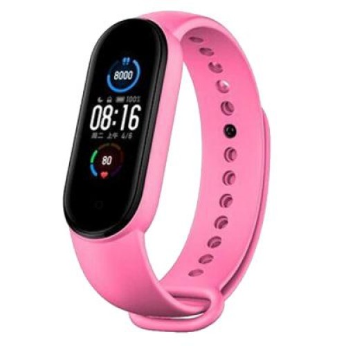 Ремешок для фитнес браслета Armorstandart Superhero Edition для Xiaomi Mi Band 5 Wonder Woman Pink (ARM57070)