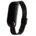 Ремешок для фитнес браслета BeCover Metal для Xiaomi Mi Smart Band 5 Black (705146)