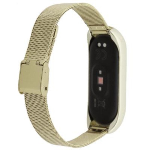 Ремешок для фитнес браслета BeCover Metal для Xiaomi Mi Smart Band 5 Gold (705148)