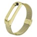 Ремешок для фитнес браслета BeCover Metal для Xiaomi Mi Smart Band 5 Gold (705148)