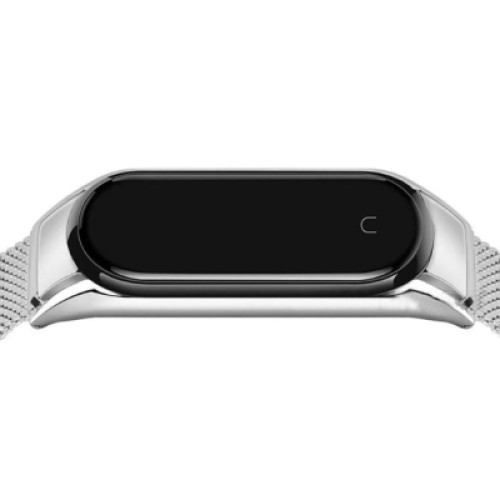 Ремешок для фитнес браслета BeCover Metal для Xiaomi Mi Smart Band 5 Silver (705147)