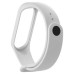 Ремешок для фитнес браслета BeCover Silicone для Xiaomi Mi Band 3/4 White (704650)
