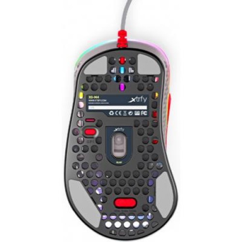Мышка Xtrfy M4 RGB Retro Grey (XG-M4-RGB-RETRO)
