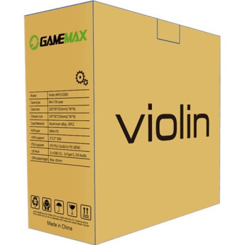 Корпус Gamemax Violin Silver