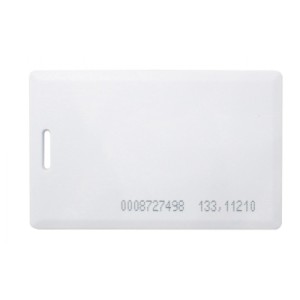 Безконтактна картка EM-Marine 1.8мм white, чип TK4100 с номером (1.8мм white, чіп TK4100 з номером)