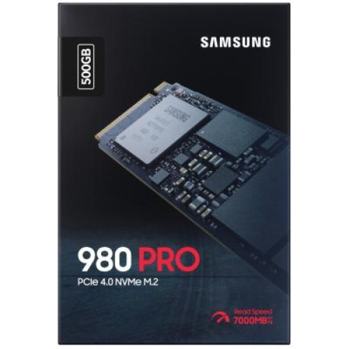 Накопитель SSD M.2 2280 500GB 980 PRO Samsung (MZ-V8P500BW)