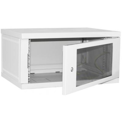 Шкаф настенный Ipcom 6U, 600*450, RAL7035 (СН-6U-060х045-ДС-7035)