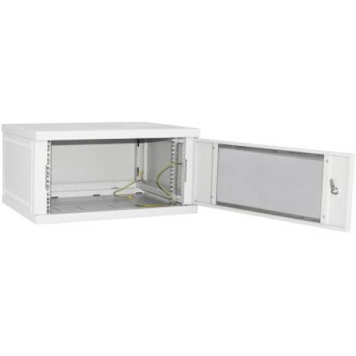 Шкаф настенный Ipcom 6U, 600*450, RAL7035 (СН-6U-060х045-ДС-7035)