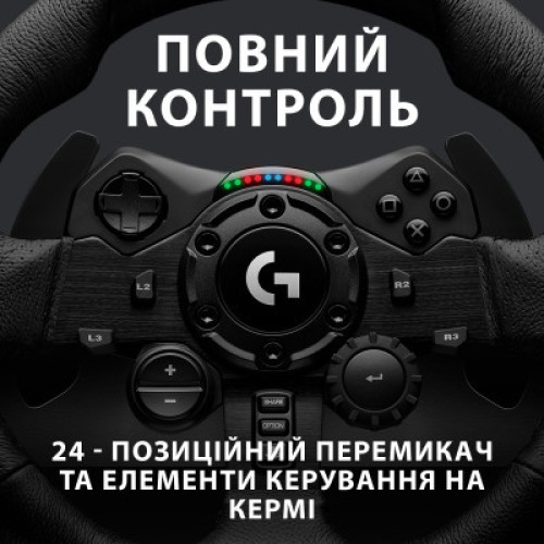 Руль Logitech G923 Racing Wheel and Pedals for PS4 and PC (941-000149)