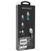 Дата кабель USB 2.0 AM to Micro 5P 1.0m Magnet Grand-X (MG-01M)