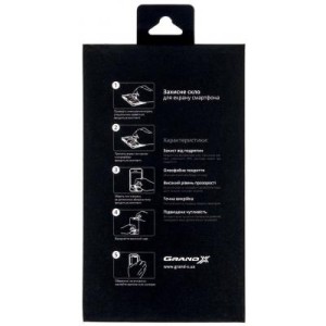 Стекло защитное Grand-X Apple iPhone 7 Plus full cover CLEAR (GXAIP7PC) (GXAIP7PC)