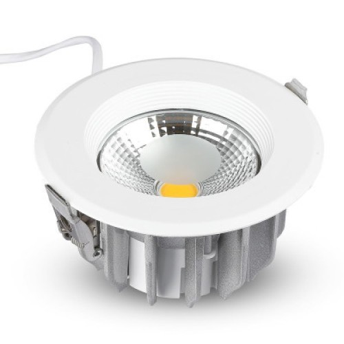 Светильник точечный V-TAC LED 10W, SKU-1272, 230V, 6.4K, 1200Lm (3800157611947)