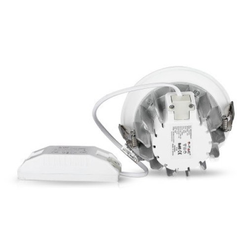 Светильник точечный V-TAC LED 10W, SKU-1272, 230V, 6.4K, 1200Lm (3800157611947)