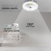 Светильник точечный V-TAC LED 10W, SKU-1272, 230V, 6.4K, 1200Lm (3800157611947)