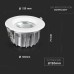 Светильник точечный V-TAC LED 10W, SKU-1272, 230V, 6.4K, 1200Lm (3800157611947)