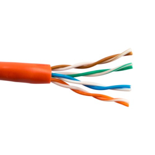Кабель сетевой ЗЗКМ UTP 305м 4*2*24AWG[0,51] медь[СU] cat.5e, негорючий [LSZH] (7091010)