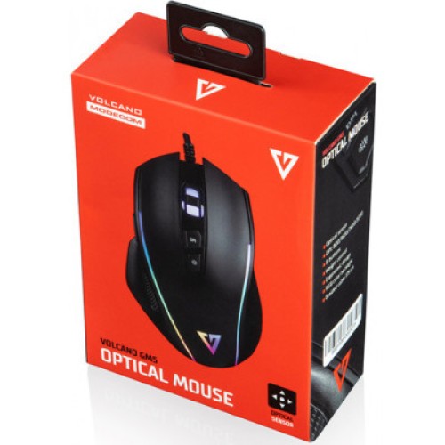 Мышка Modecom Volcano MC-GM5 RGB USB Black (M-MC-GM5-100)