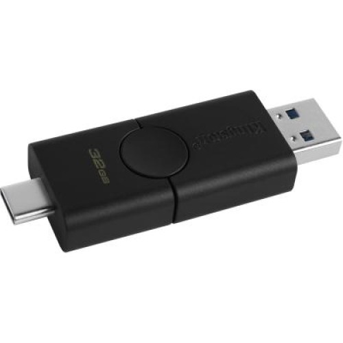 USB флеш накопитель Kingston 32GB DataTraveler Duo USB 3.2/Type-C (DTDE/32GB) USB флеш накопитель Kingston 32GB DataTraveler Duo USB 3.2/Type-C (DTDE/32GB)
