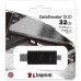 USB флеш накопитель Kingston 32GB DataTraveler Duo USB 3.2/Type-C (DTDE/32GB) USB флеш накопитель Kingston 32GB DataTraveler Duo USB 3.2/Type-C (DTDE/32GB)