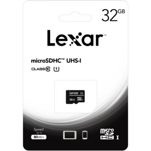 Карта памяти Lexar 32GB microSDHC class 10 UHS-I (LFSDM10-32GABC10) Карта памяти Lexar 32GB microSDHC class 10 UHS-I (LFSDM10-32GABC10)