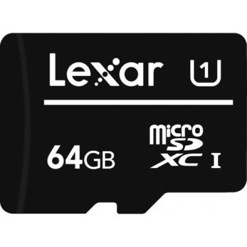Карта памяти Lexar 64GB microSDHC class 10 UHS-I (LFSDM10-64GABC10) Карта памяти Lexar 64GB microSDHC class 10 UHS-I (LFSDM10-64GABC10)