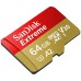 Карта памяти SanDisk 64GB microSDHC class 10 UHS-I A2 V30 Extreme (SDSQXA2-064G-GN6GN) Карта памяти SanDisk 64GB microSDHC class 10 UHS-I A2 V30 Extreme (SDSQXA2-064G-GN6GN)