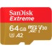 Карта памяти SanDisk 64GB microSDHC class 10 UHS-I A2 V30 Extreme (SDSQXA2-064G-GN6GN) Карта памяти SanDisk 64GB microSDHC class 10 UHS-I A2 V30 Extreme (SDSQXA2-064G-GN6GN)