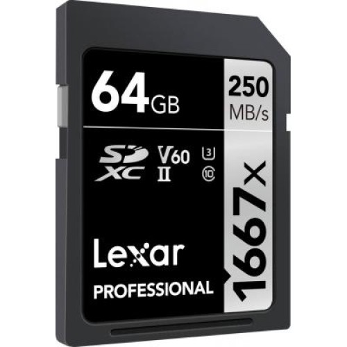 Карта памяти Lexar 64GB SDHC class 10 UHS-II 1667x (LSD64GCB1667) Карта памяти Lexar 64GB SDHC class 10 UHS-II 1667x (LSD64GCB1667)
