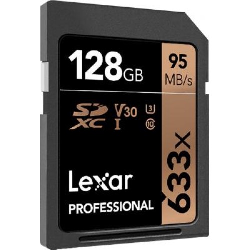 Карта памяти Lexar 128GB SDXC class 10 UHS-I U3 V30 633x Professional (LSD128CB633) Карта памяти Lexar 128GB SDXC class 10 UHS-I U3 V30 633x Professional (LSD128CB633)