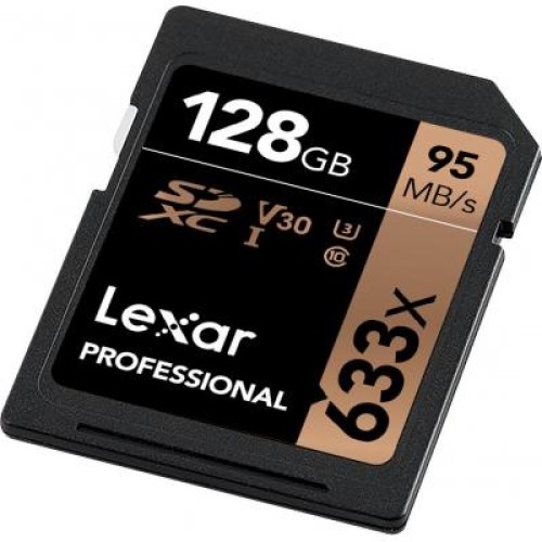 Карта памяти Lexar 128GB SDXC class 10 UHS-I U3 V30 633x Professional (LSD128CB633) Карта памяти Lexar 128GB SDXC class 10 UHS-I U3 V30 633x Professional (LSD128CB633)