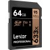 Карта памяти Lexar 64GB SDXC class 10 UHS-I U3 V30 633x Professional (LSD64GCB633) Карта памяти Lexar 64GB SDXC class 10 UHS-I U3 V30 633x Professional (LSD64GCB633)